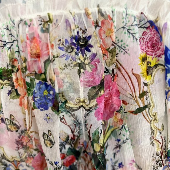 🎉 🥂 HOST PICK 🥂 🎉  CAMILLA CRYSTAL EMBELLISHED SILK-GEORGETTE CAMISOLE - Picture 9 of 15